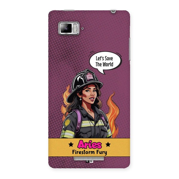 Aries Fury Back Case for Lenovo Vibe Z K910