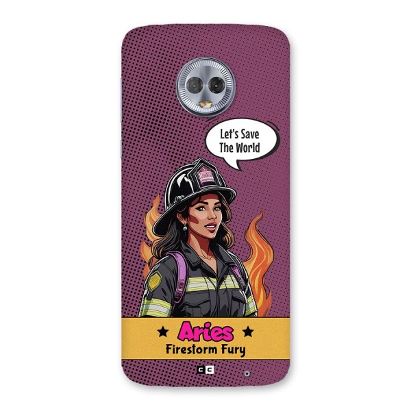 Aries Fury Back Case for Moto G6 Plus