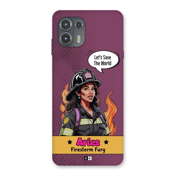 Aries Fury Back Case for Motorola Edge 20 Fusion