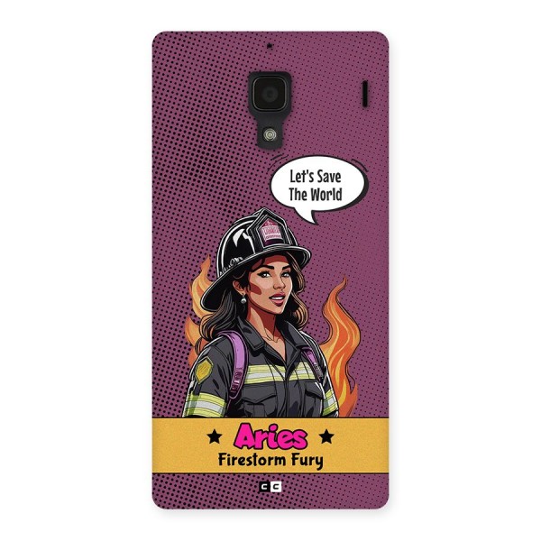 Aries Fury Back Case for Redmi 1s