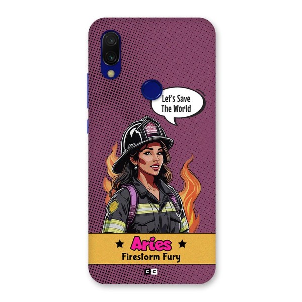 Aries Fury Back Case for Redmi 7