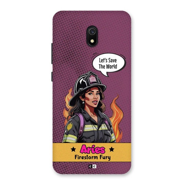 Aries Fury Back Case for Redmi 8A
