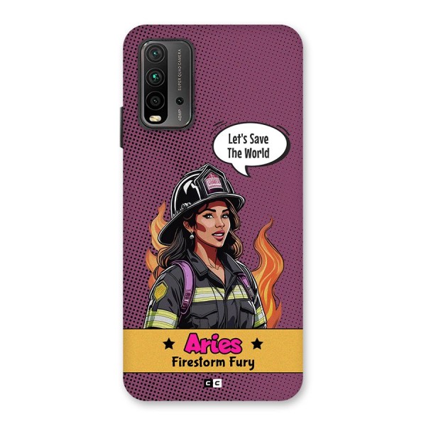 Aries Fury Back Case for Redmi 9 Power