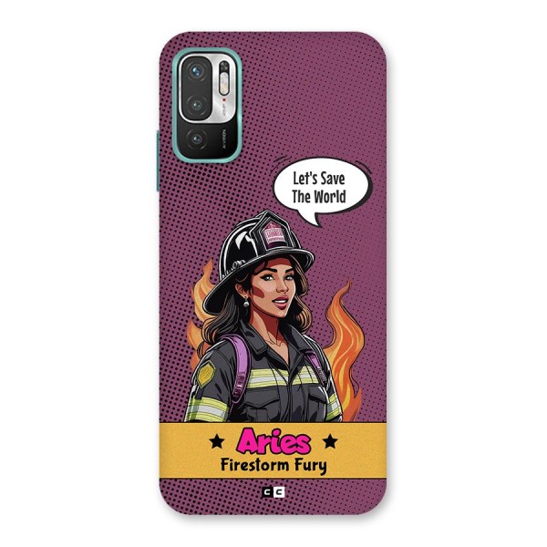 Aries Fury Back Case for Redmi Note 10T 5G