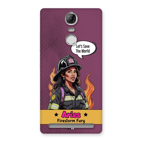 Aries Fury Back Case for Vibe K5 Note