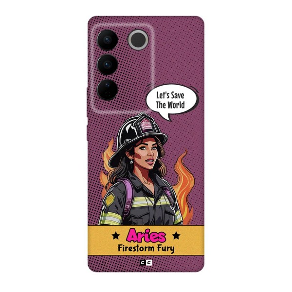 Aries Fury Back Case for Vivo V27