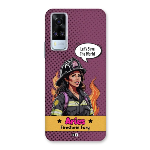 Aries Fury Back Case for Vivo Y51A