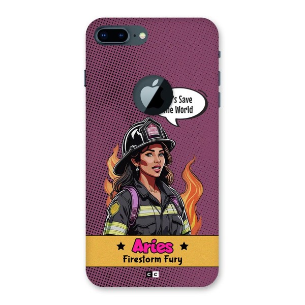 Aries Fury Back Case for iPhone 7 Plus Logo Cut
