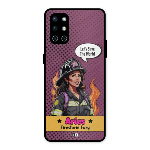 Aries Fury Metal Back Case for OnePlus 9R