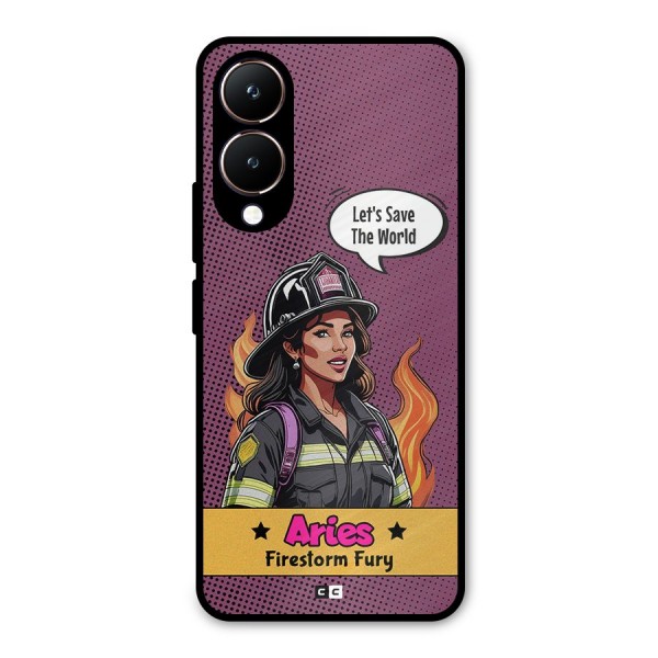 Aries Fury Metal Back Case for Vivo Y28