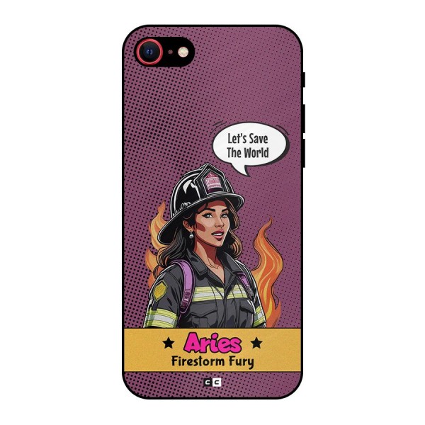 Aries Fury Metal Back Case for iPhone SE 2022