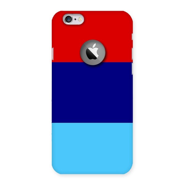 Armed Forces Stripes Back Case for iPhone 6 Logo Cut