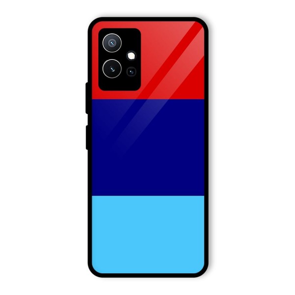 Armed Forces Stripes Glass Back Case for Vivo iQOO Z6