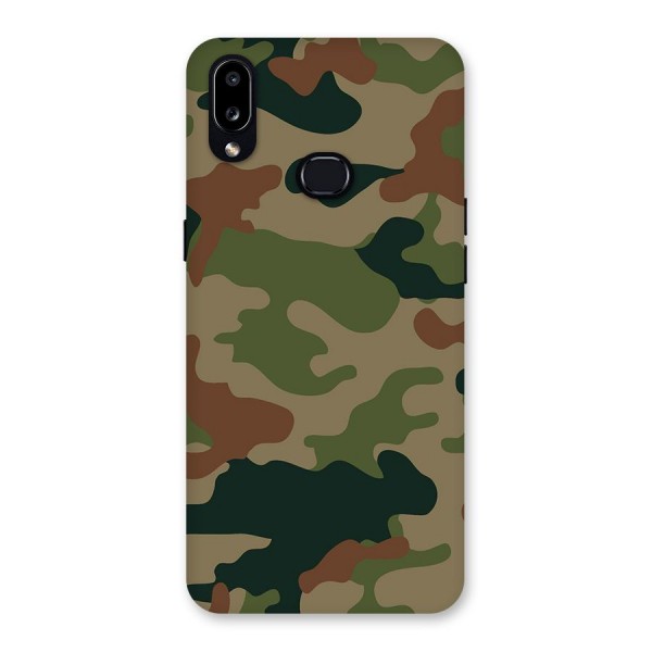 Army Camouflage Back Case for Galaxy A10s