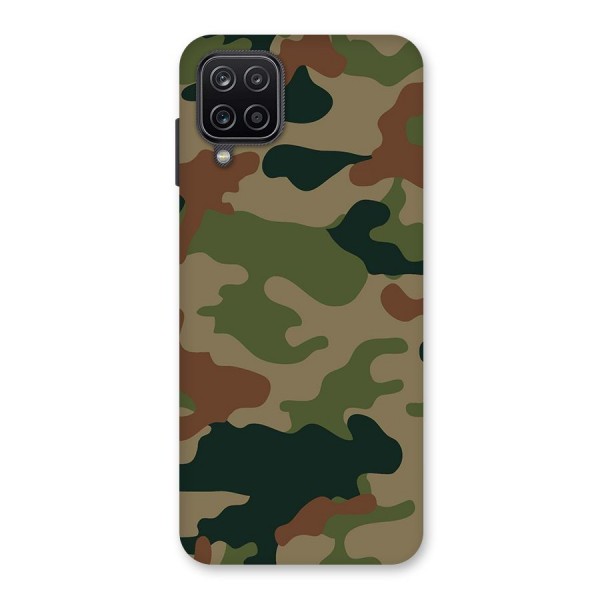 Army Camouflage Back Case for Galaxy A12