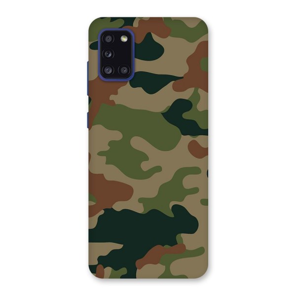 Army Camouflage Back Case for Galaxy A31