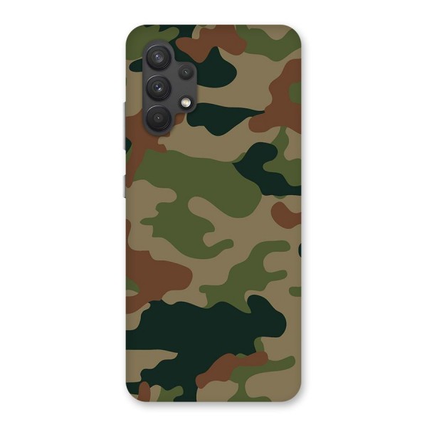 Army Camouflage Back Case for Galaxy A32