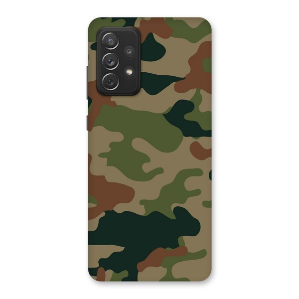 Army Camouflage Back Case for Galaxy A72