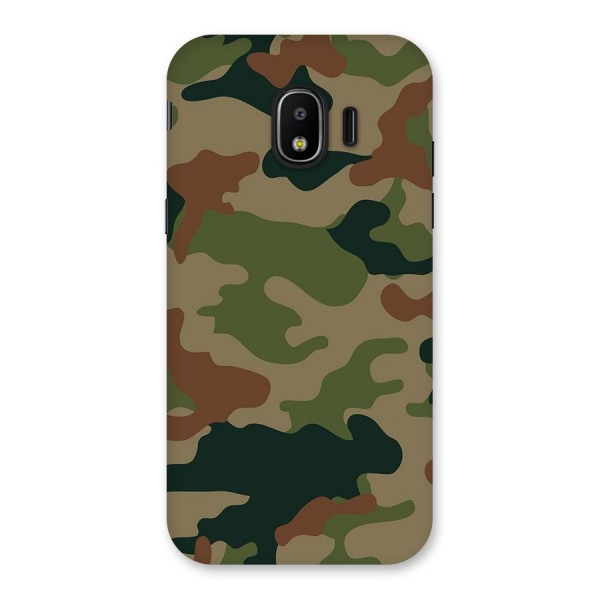 Army Camouflage Back Case for Galaxy J2 Pro 2018