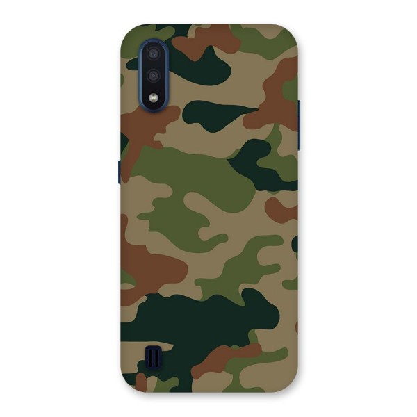 Army Camouflage Back Case for Galaxy M01