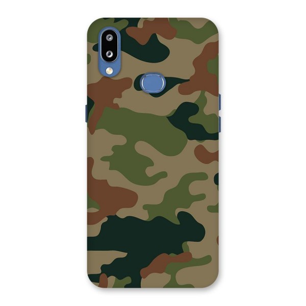 Army Camouflage Back Case for Galaxy M01s