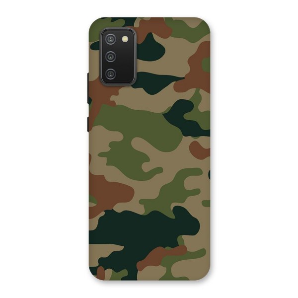 Army Camouflage Back Case for Galaxy M02s