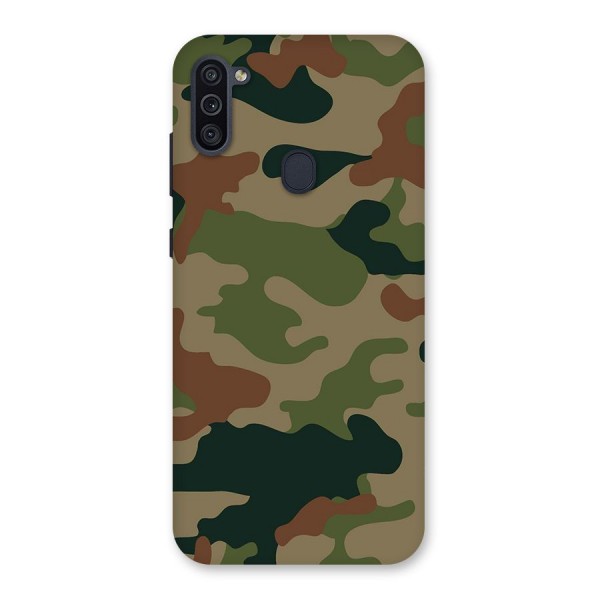Army Camouflage Back Case for Galaxy M11