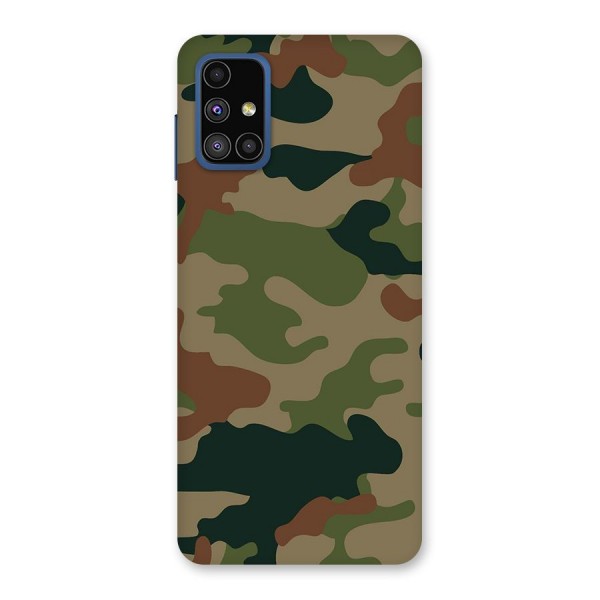 Army Camouflage Back Case for Galaxy M51