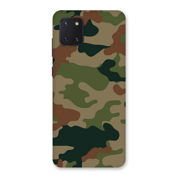 Army Camouflage Back Case for Galaxy Note 10 Lite