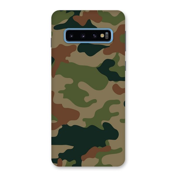 Army Camouflage Back Case for Galaxy S10