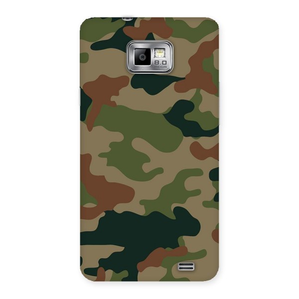 Army Camouflage Back Case for Galaxy S2