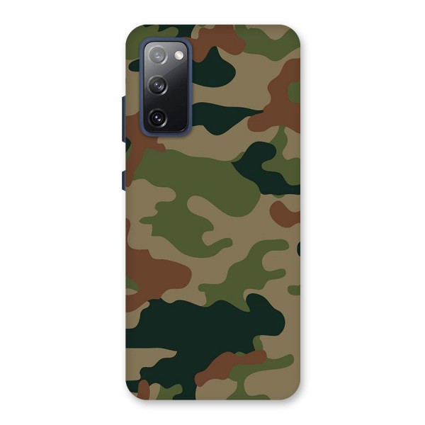 Army Camouflage Back Case for Galaxy S20 FE