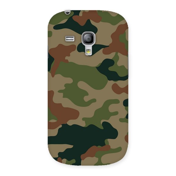Army Camouflage Back Case for Galaxy S3 Mini