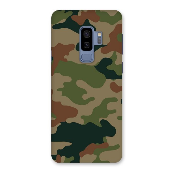 Army Camouflage Back Case for Galaxy S9 Plus