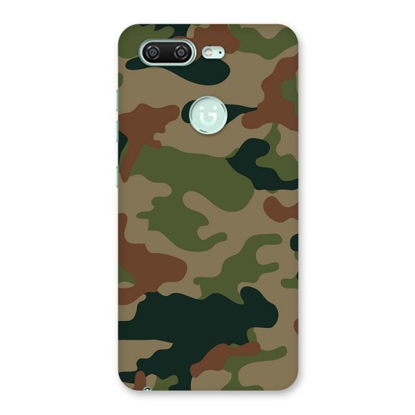 Army Camouflage Back Case for Gionee S10