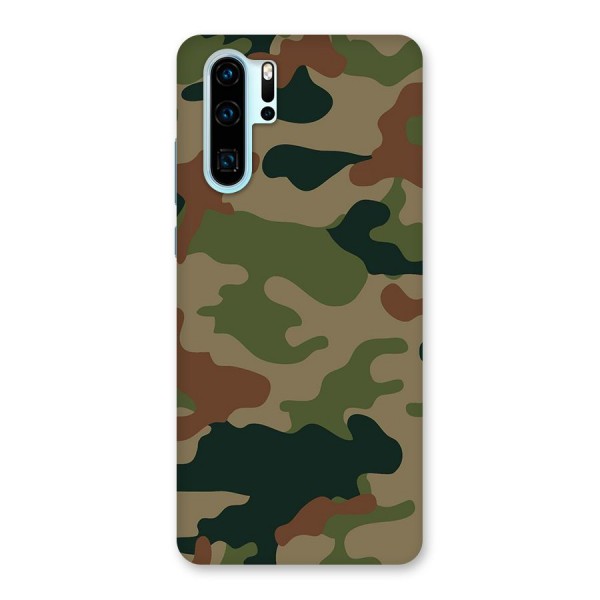 Army Camouflage Back Case for Huawei P30 Pro