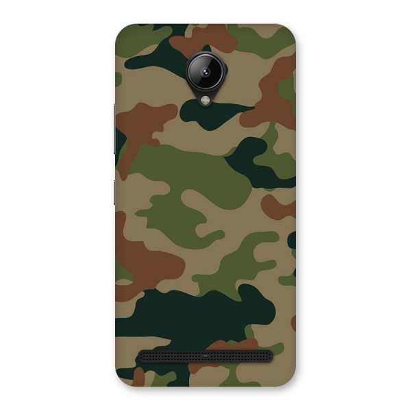 Army Camouflage Back Case for Lenovo C2