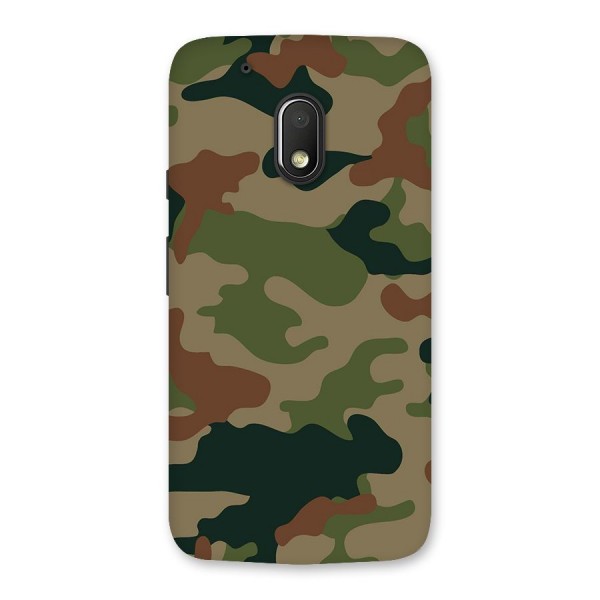 Army Camouflage Back Case for Moto G4 Play