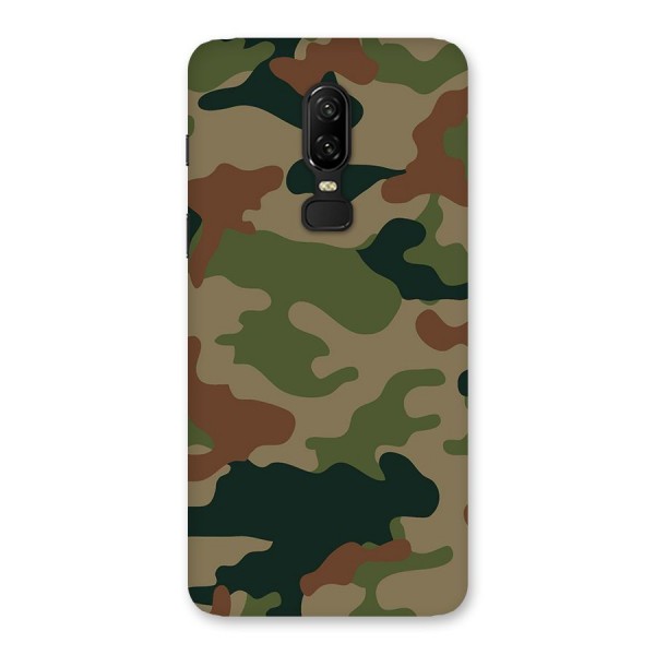 Army Camouflage Back Case for OnePlus 6