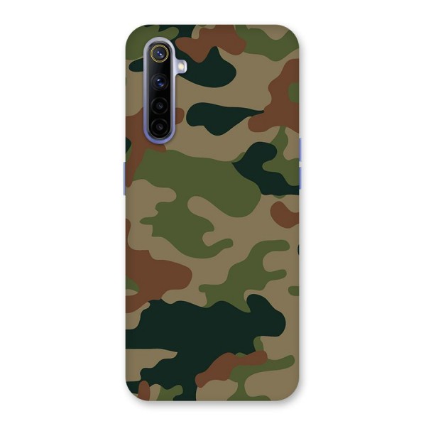 Army Camouflage Back Case for Realme 6