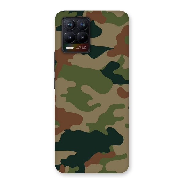 Army Camouflage Back Case for Realme 8