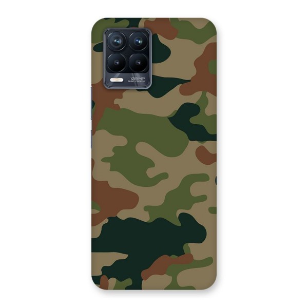 Army Camouflage Back Case for Realme 8 Pro