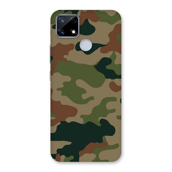Army Camouflage Back Case for Realme Narzo 20
