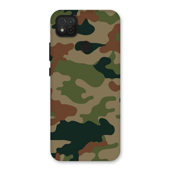 Army Camouflage Back Case for Redmi 9C