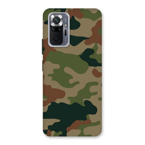 Army Camouflage Back Case for Redmi Note 10 Pro Max