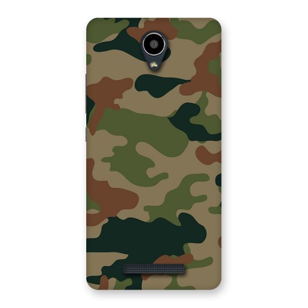 Army Camouflage Back Case for Redmi Note 2