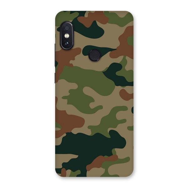 Army Camouflage Back Case for Redmi Note 5 Pro