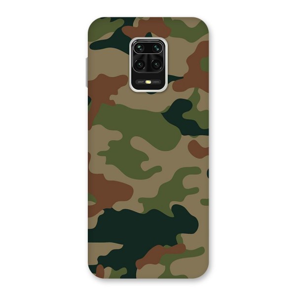 Army Camouflage Back Case for Redmi Note 9 Pro Max