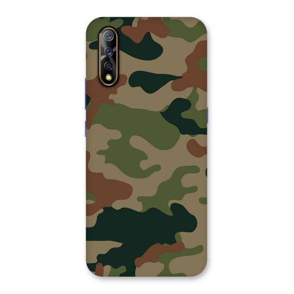 Army Camouflage Back Case for Vivo S1