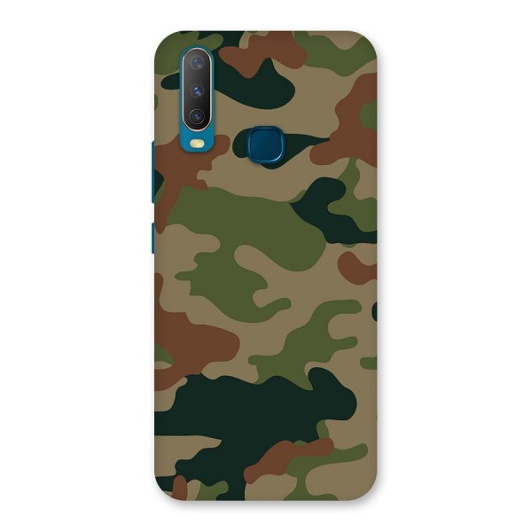 Army Camouflage Back Case for Vivo U10